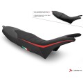 LUIMOTO Veloce Rider Seat Cover for the DUCATI HYPERMOTARD 950 SP / RVE (2019+) (Fits OE RACE SEAT)